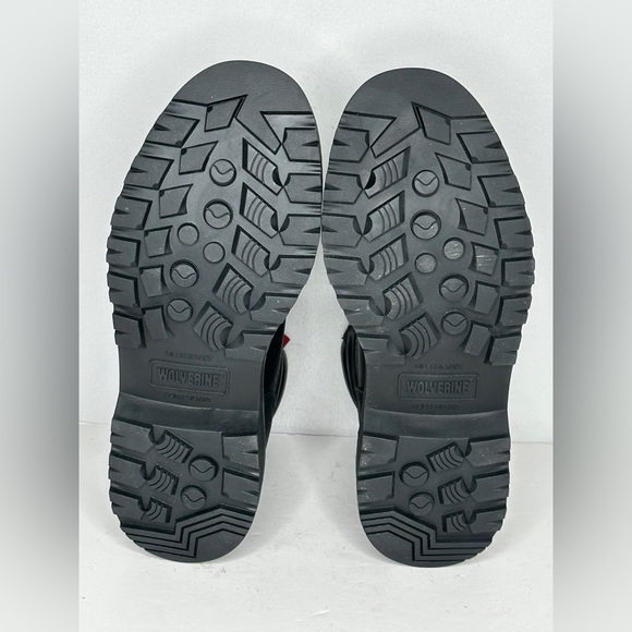 Wolverine NWT Black Floorhand Boots Waterproof Steel Toe Sz 7 1/2 - Picture 6 of 12